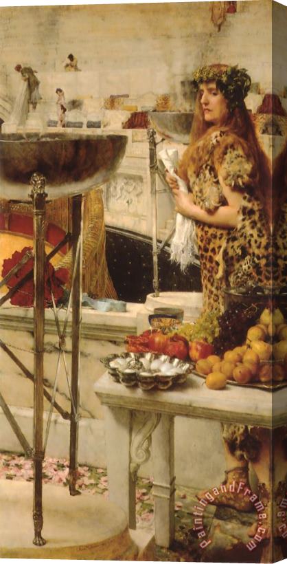 Sir Lawrence Alma-Tadema Preparation in The Coliseum Stretched Canvas Print / Canvas Art