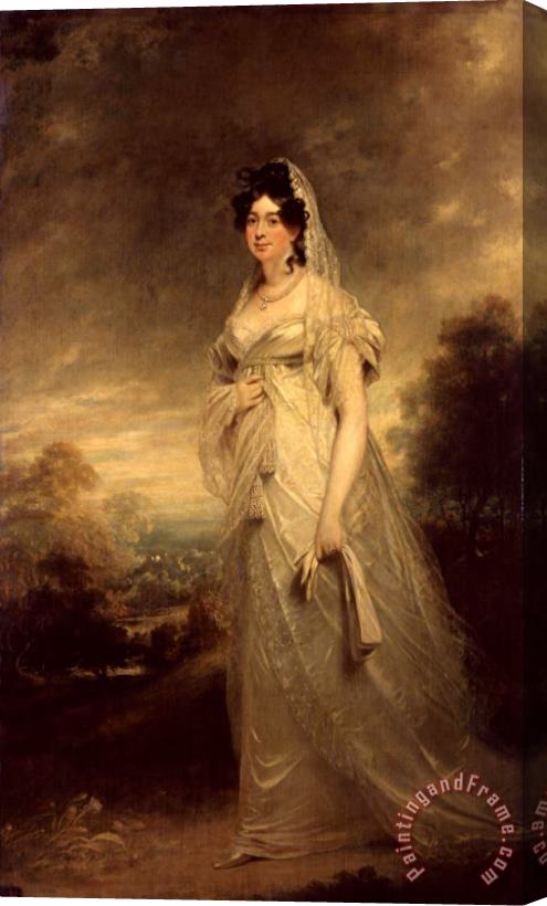 Sir William Beechey Harriot Beauclerk, Duchess of St Albans, 1817 Stretched Canvas Print / Canvas Art