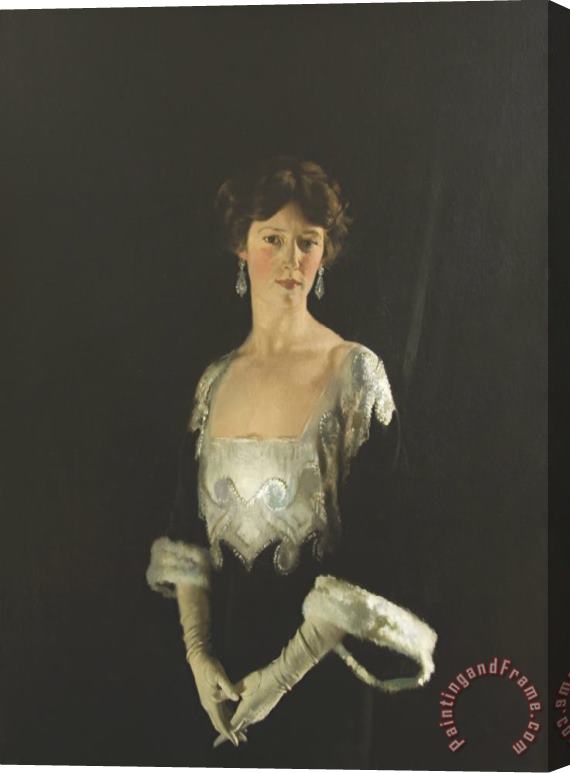 Sir William Newenham Montague Orpen Portrait of Rose 4th Marchioness of Headfort Stretched Canvas Painting / Canvas Art