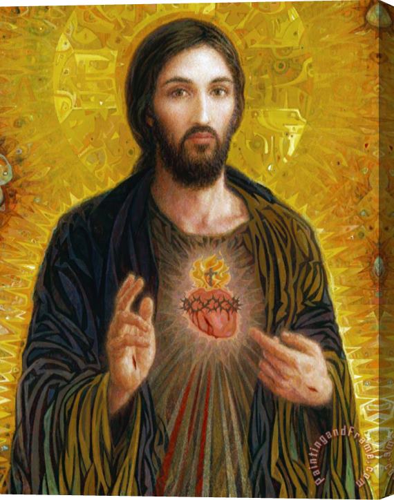 Smith Catholic Art Sacred Heart of Jesus Stretched Canvas Print / Canvas Art