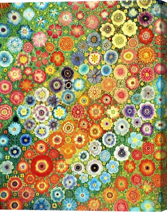 Sophie Grandval Flowers Stretched Canvas Print / Canvas Art