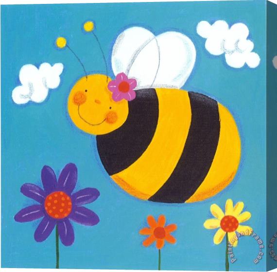 Sophie Harding Mini Bugs II Stretched Canvas Painting / Canvas Art