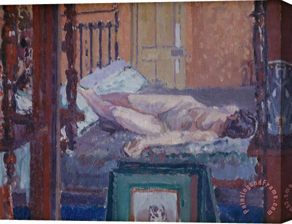 Spencer Frederick Gore Camden Town Nude Stretched Canvas Print / Canvas Art