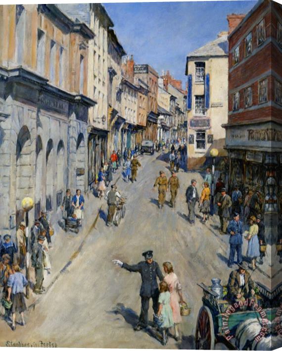 Stanhope Alexander Forbes Causewayhead Penzance Stretched Canvas Painting / Canvas Art