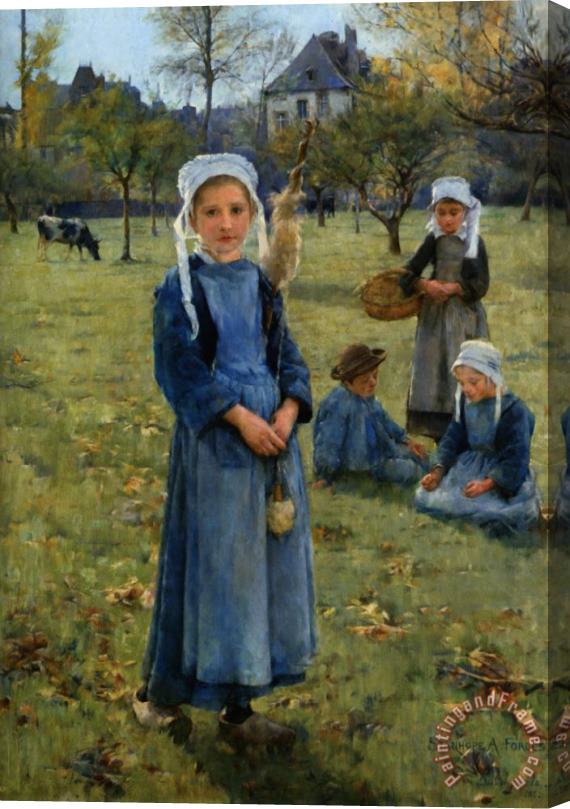 Stanhope Alexander Forbes The Orchard Stretched Canvas Painting / Canvas Art