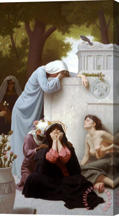 Stephen Gjertson Rachel Weeping for Her Children Stretched Canvas Painting / Canvas Art