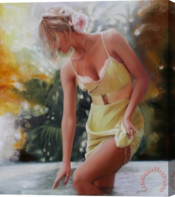 Talantbek Chekirov Anna Stretched Canvas Painting / Canvas Art