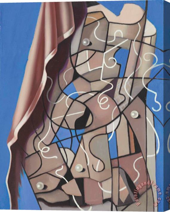tamara de lempicka Composition Abstraite, 1953 Stretched Canvas Painting / Canvas Art