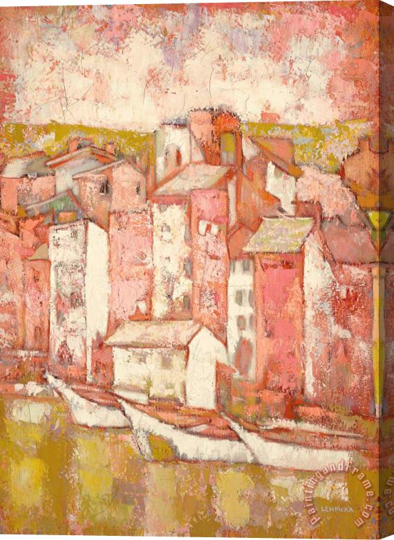 tamara de lempicka French Riviera, 1960 Stretched Canvas Painting / Canvas Art