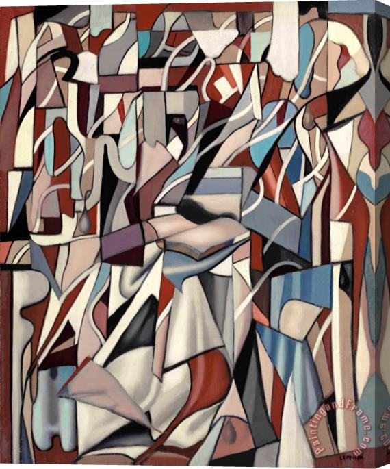 tamara de lempicka La Liseuse III, 1956 Stretched Canvas Painting / Canvas Art
