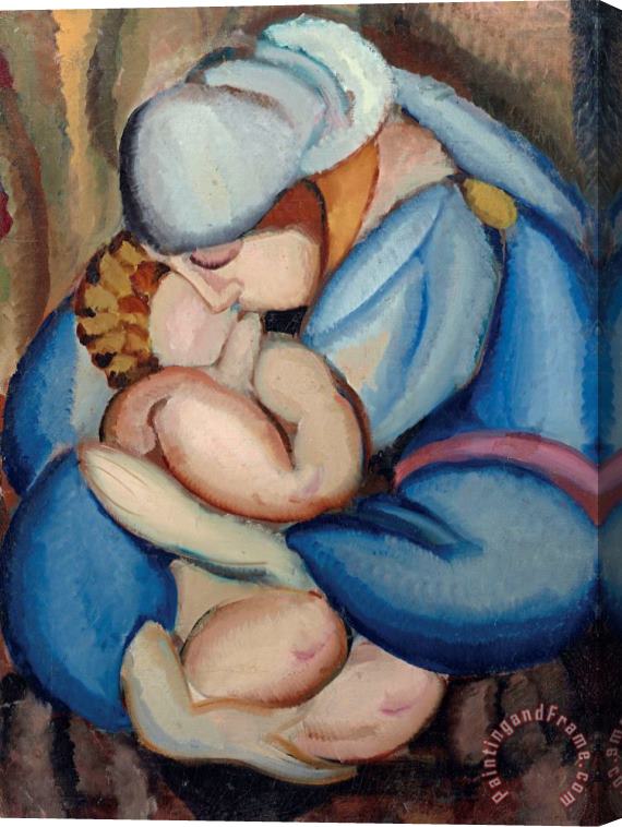 tamara de lempicka Mere Et Enfant, 1922 Stretched Canvas Painting / Canvas Art