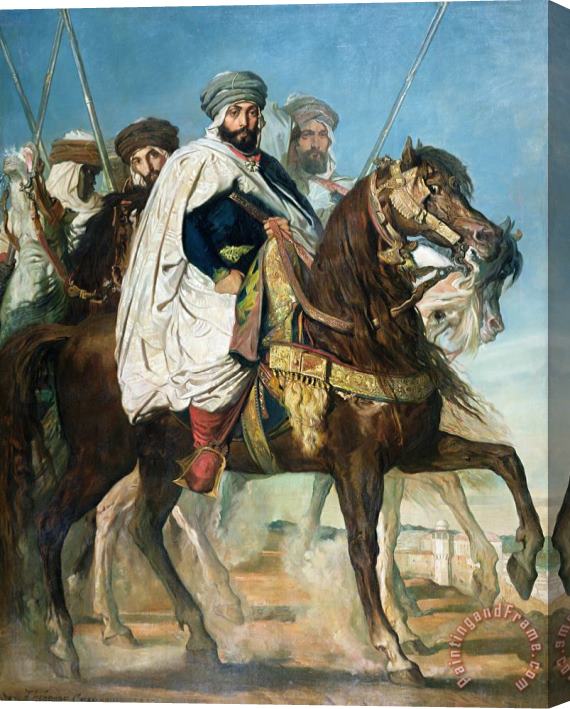 Theodore Chasseriau The Last Caliph of Constantine Stretched Canvas Painting / Canvas Art