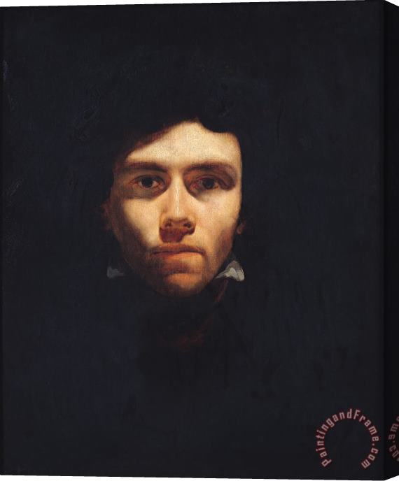 Theodore Gericault Portrait of Eugene Delacroix (1798 1863) Stretched Canvas Painting / Canvas Art