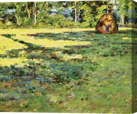 Theodore Robinson Afternoon Shadows Stretched Canvas Print / Canvas Art