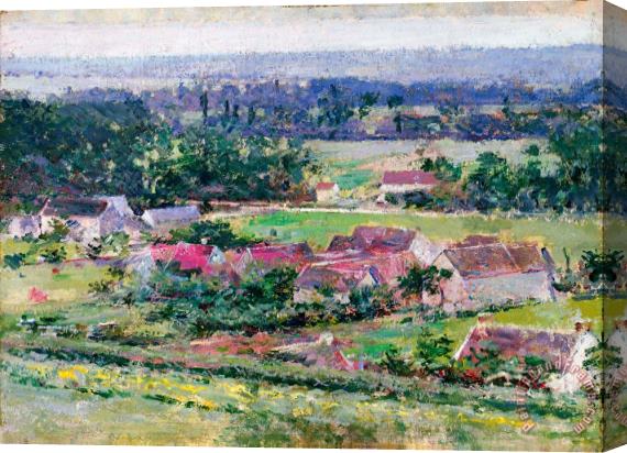 Theodore Robinson Giverny Stretched Canvas Print / Canvas Art