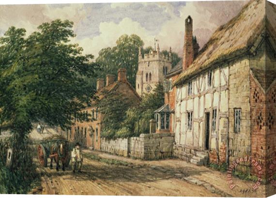 Thomas Baker Cubbington in Warwickshire Stretched Canvas Painting / Canvas Art