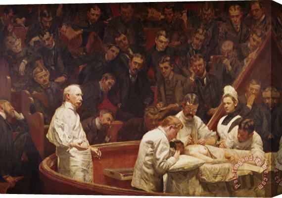 Thomas Eakins The Agnew Clinic Stretched Canvas Print / Canvas Art