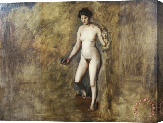 Thomas Eakins William Rush And His Model Stretched Canvas Print / Canvas Art