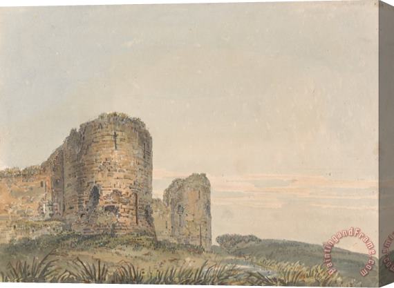 Thomas Girtin Pevensey Castle, Sussex Stretched Canvas Painting / Canvas Art