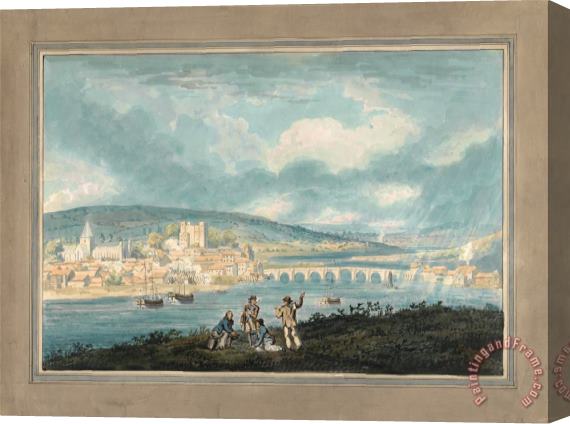Thomas Girtin Rochester, Kent From The North Stretched Canvas Print / Canvas Art
