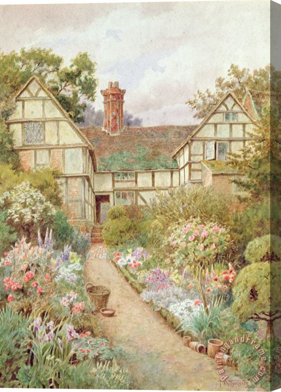 Thomas Nicholson Tyndale Cottage Garden Stretched Canvas Painting / Canvas Art