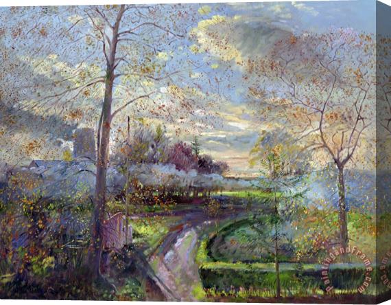 Timothy Easton Smoke Drift - Autumn Stretched Canvas Painting / Canvas Art