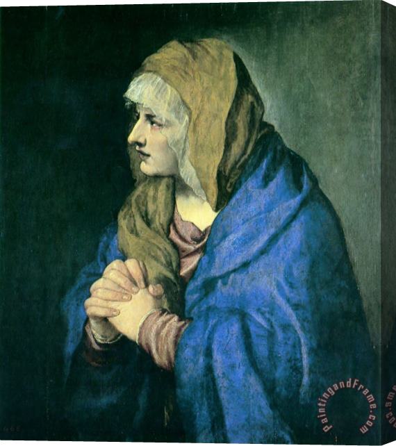 Titian Mater Dolorosa Stretched Canvas Print / Canvas Art