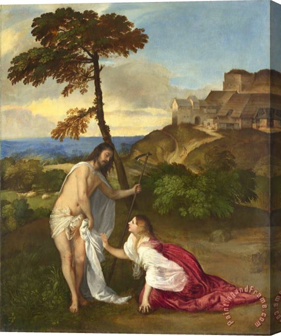 Titian Noli Me Tangere Stretched Canvas Painting / Canvas Art