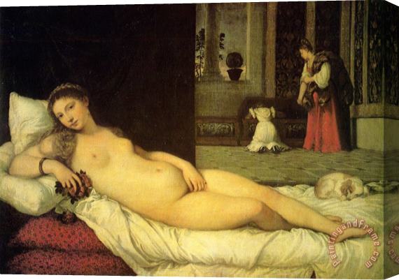 Titian Venus of Urbino Stretched Canvas Print / Canvas Art