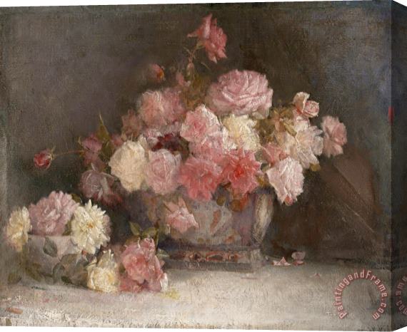 Tom Roberts Roses Stretched Canvas Painting / Canvas Art