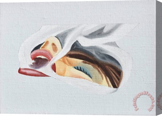 Tom Wesselmann Smoker Study, 1977 Stretched Canvas Painting / Canvas Art