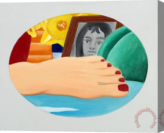 Tom Wesselmann Study for Bedroom Painting (daniele), 1971 Stretched Canvas Print / Canvas Art