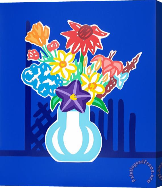Tom Wesselmann Unicef Bouquet, 1988 Stretched Canvas Print / Canvas Art