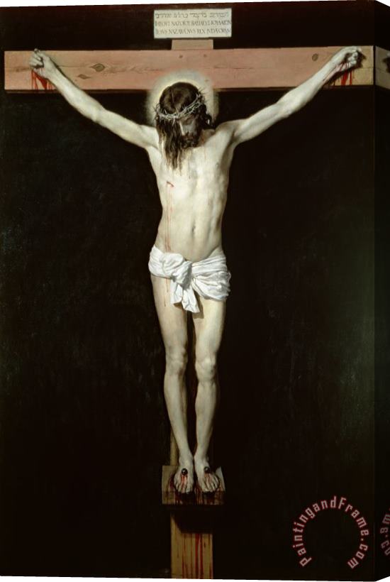 Velazquez Christ on the Cross Stretched Canvas Painting / Canvas Art