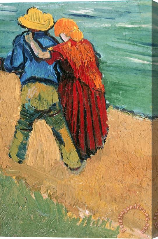 Vincent Van Gogh A Pair of Lovers Stretched Canvas Print / Canvas Art