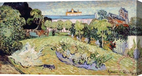 Vincent van Gogh Daubigny's Garden Stretched Canvas Print / Canvas Art
