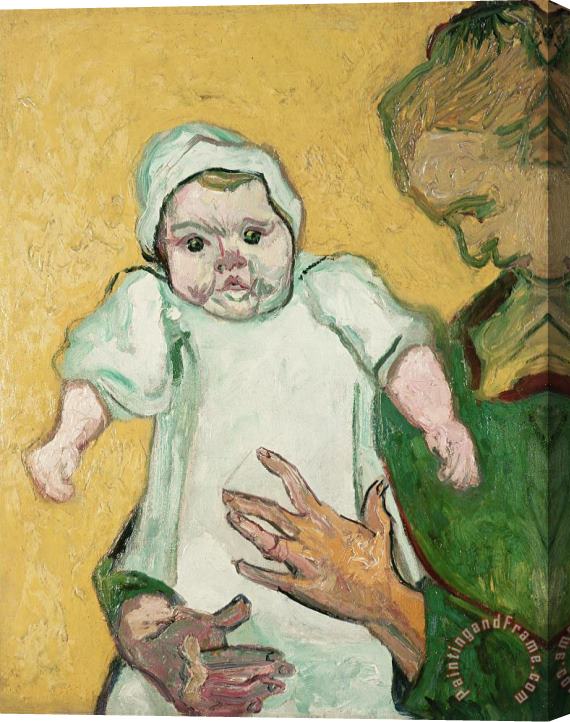 Vincent van Gogh Madame Roulin And Her Baby Stretched Canvas Painting / Canvas Art