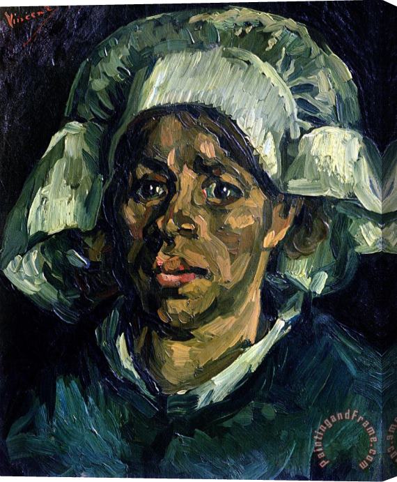 Vincent van Gogh Peasant Woman Stretched Canvas Painting / Canvas Art