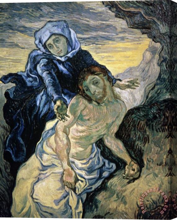 Vincent van Gogh Pieta Stretched Canvas Painting / Canvas Art