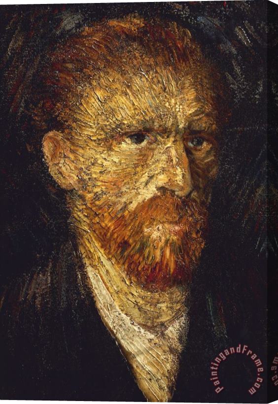Vincent van Gogh Self-portrait Stretched Canvas Painting / Canvas Art