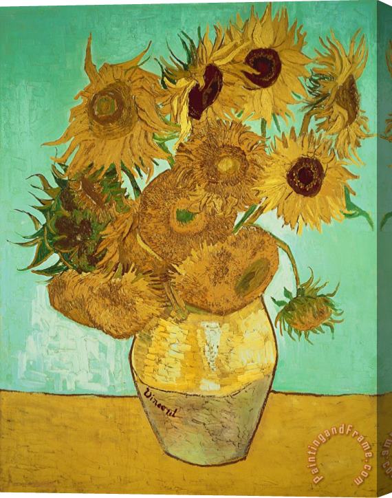 Vincent Van Gogh Sunflowers Stretched Canvas Print / Canvas Art