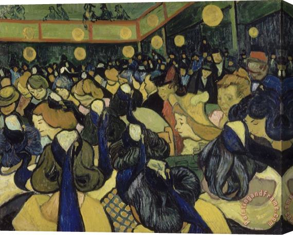 Vincent van Gogh The Dance Hall In Arles Stretched Canvas Print / Canvas Art