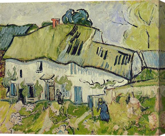 Vincent van Gogh The Farm in Summer Stretched Canvas Print / Canvas Art