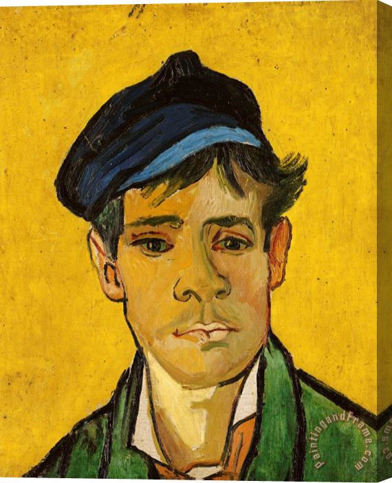 Vincent van Gogh Young Man With A Hat Stretched Canvas Print / Canvas Art