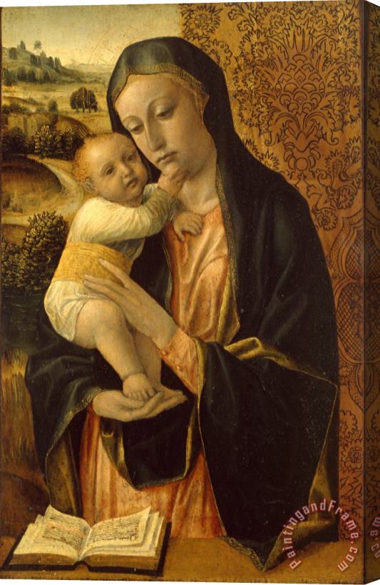 Vincenzo Foppa The Virgin And Child Stretched Canvas Print / Canvas Art