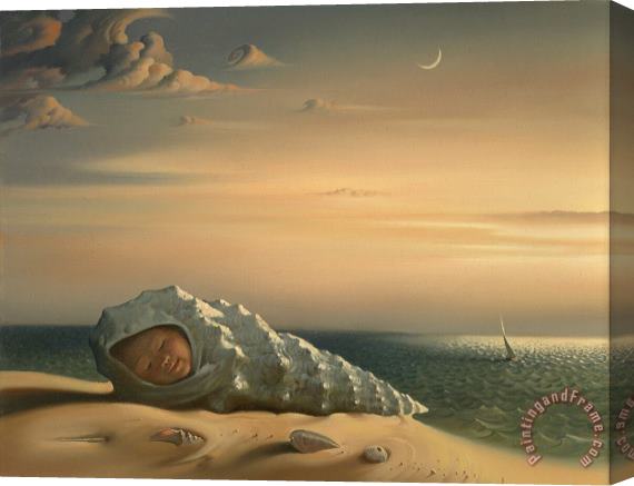 Vladimir Kush Born From The Sea Stretched Canvas Painting / Canvas Art