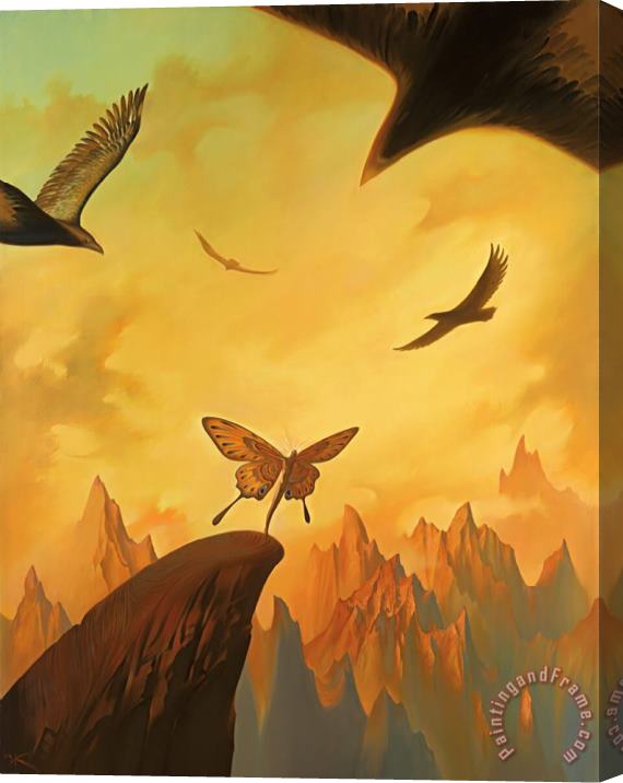 Vladimir Kush Claws of Fate Stretched Canvas Print / Canvas Art