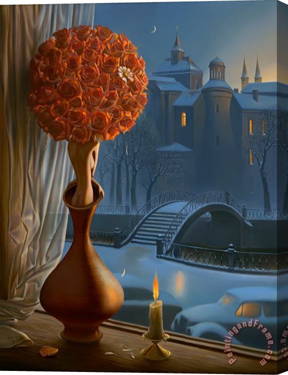 Vladimir Kush Daisy Games Stretched Canvas Painting / Canvas Art