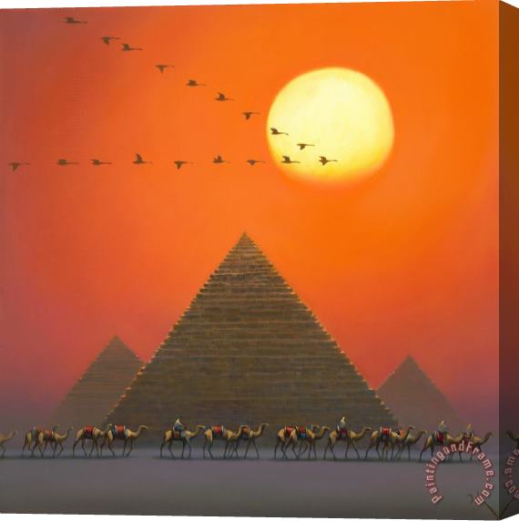 Vladimir Kush Geometry of Life Stretched Canvas Painting / Canvas Art