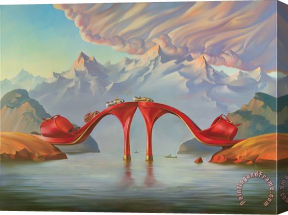 Vladimir Kush Gift for The Bride Stretched Canvas Painting / Canvas Art